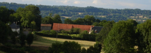les Martres, au-dessus du bourg