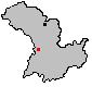 Localización del caserío (negro)