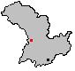 Localización del caserío (negro)