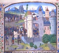 Les français devant Calais (1347)