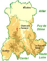 L'Auvergne et le Cantal