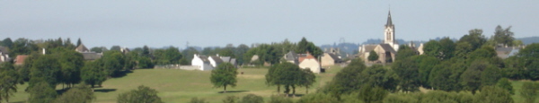 Vue générale du bourg