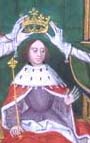 Edouard III d'Angleterre, lors de son couronnement
