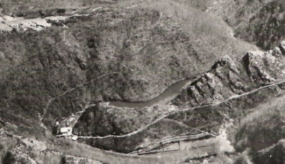 Vue aérienne de la Trizague