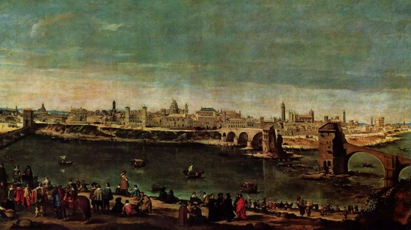 Zaragoza en 1647 par Diego VELASQUEZ