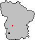 Localización del caserío (negro)