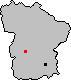 Localización del caserío (negro)