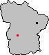 Localización del caserío (negro)