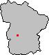 Localisation du bourg sur la commune