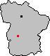 Localización del caserío (negro)