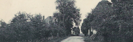 l'entrée de Fontenilles (vers 1910-1920)