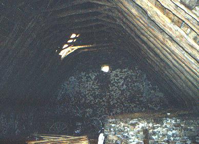 Charpente d'une écurie