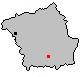Localización del caserío (negro)