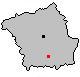 Localización del caserío (negro)