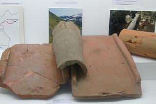 Tuiles romaines montrant le type de couverture